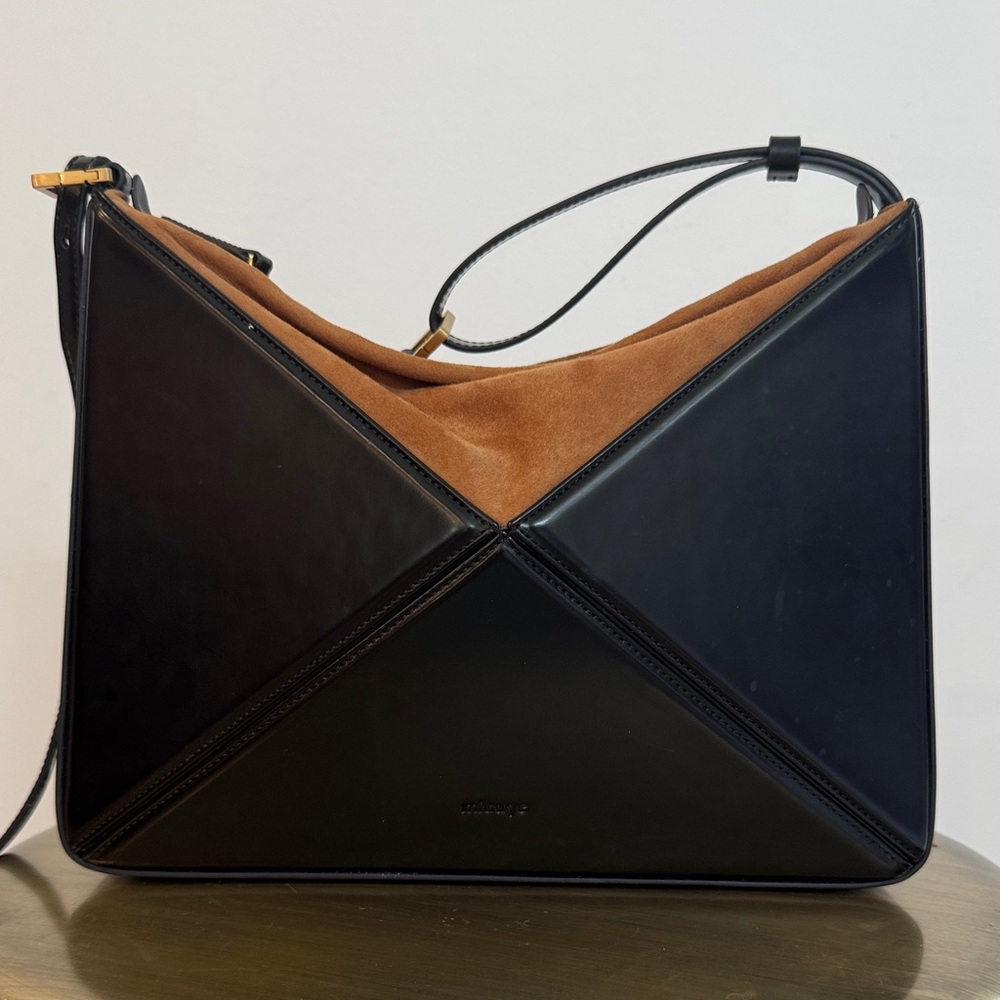 Chic Black and Brown Women's Clutch